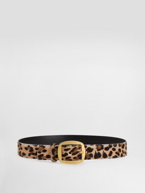 Dolce & Gabbana Pony Leo belt