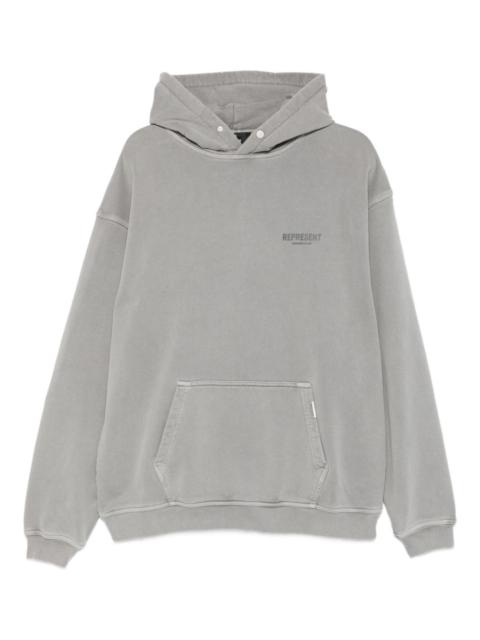 REPRESENT logo-print hoodie