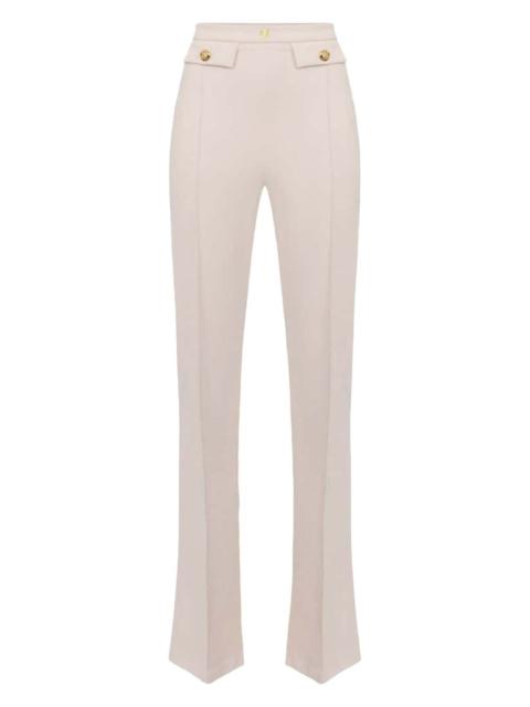 ELISABETTA FRANCHI button-detail trousers
