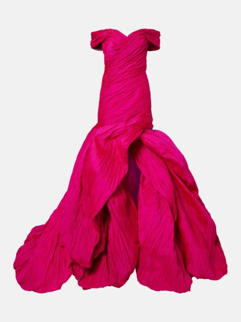 MARMAR HALIM Off-shoulder bustier gown