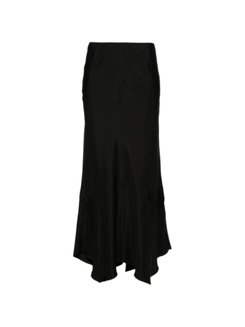 Sensual Coolness silk maxi skirt