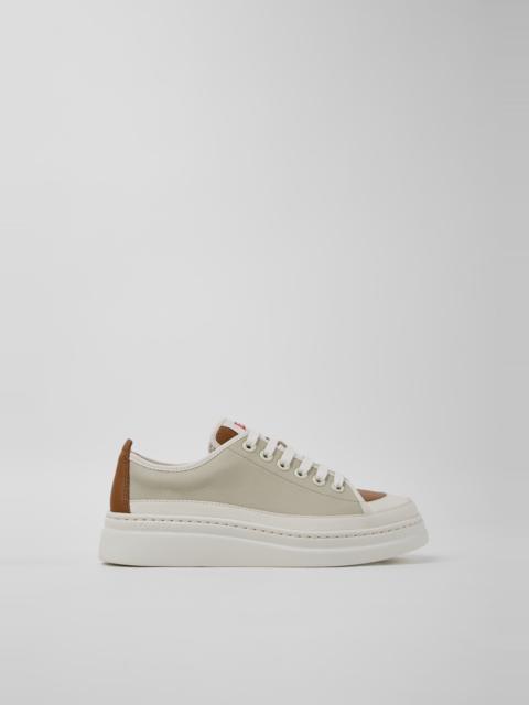 CAMPER Twins Multicolor Leather Sneakers for Women.