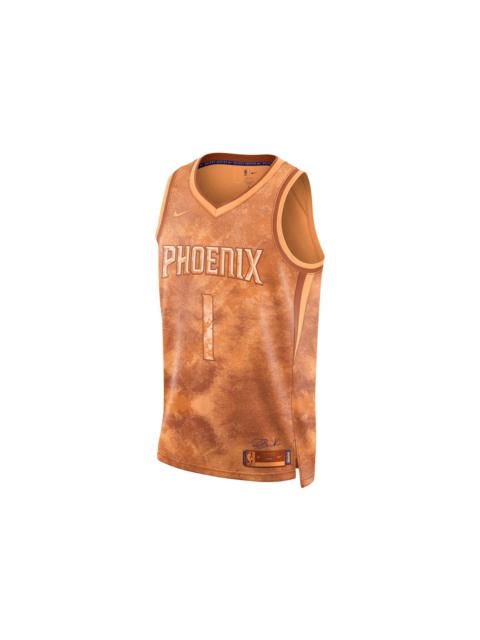 Nike Nike NBA Devin Booker Phoenix Suns Jersey Orange
