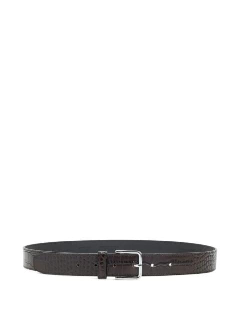 The Frankie Shop Belt Croc Patent "Toni"