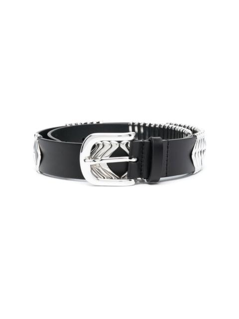 Isabel Marant chevron-detail belt