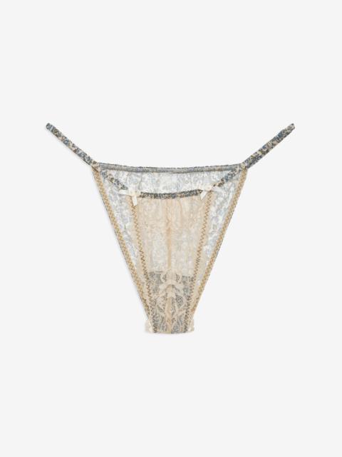 For Love & Lemons Primrose Posey Lace Panty