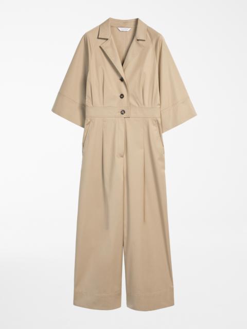 Max Mara DRY Cotton gabardine jumpsuit
