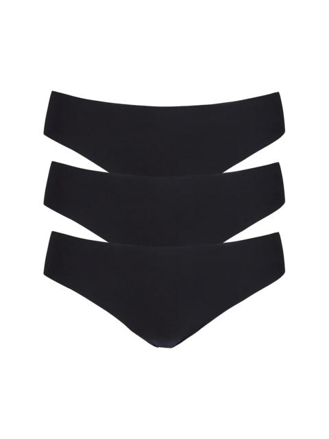 commando Women's Butter Thong 3-Pack - Black