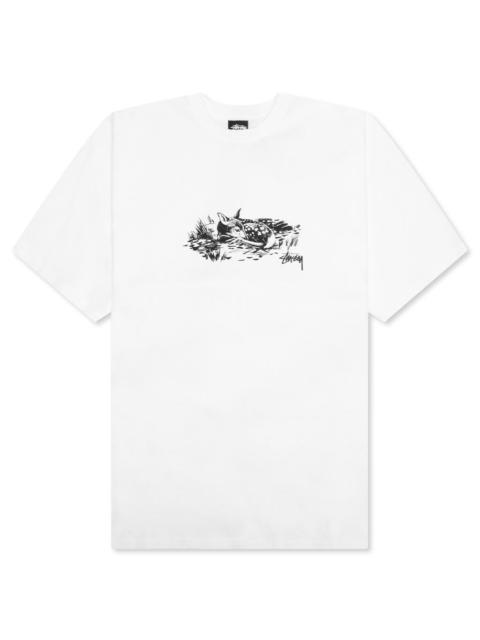 Stüssy FAWN TEE - WHITE