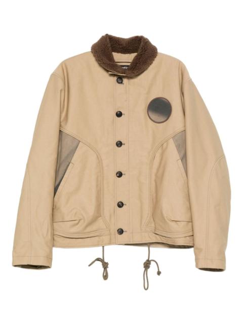 JiyongKim circular-patch button-fastening jacket