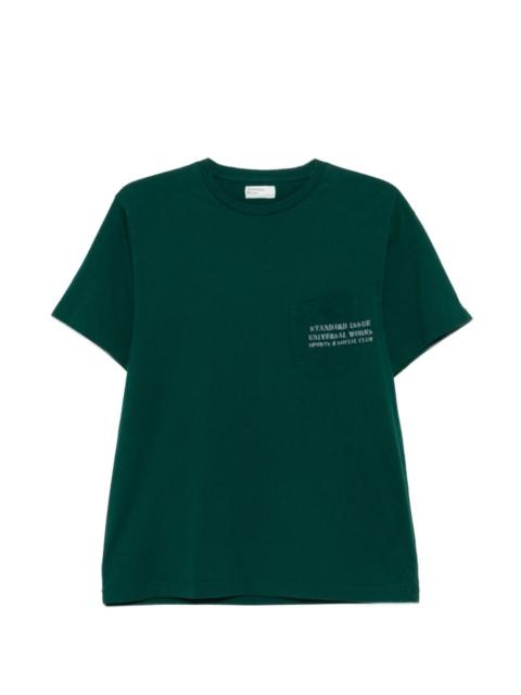 Universal Works logo-detail T-shirt