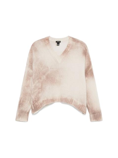 Avant Toi faded-effect sweater