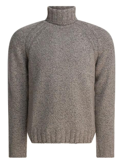 ZEGNA roll-neck knitted sweater