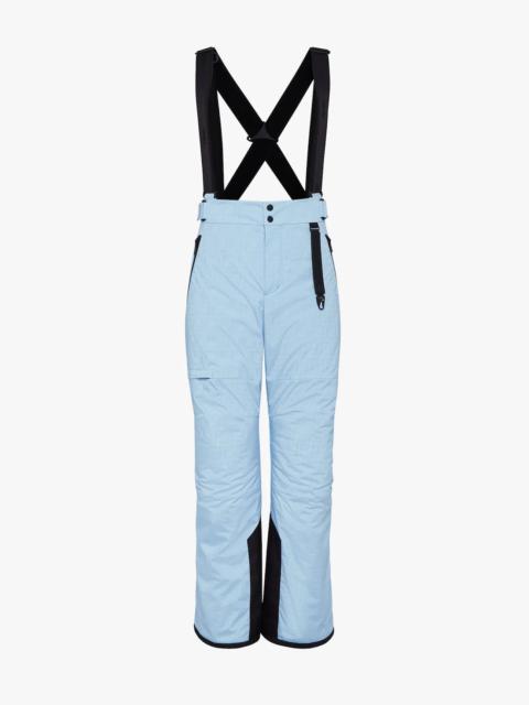 FENDI Light blue tech fabric pants