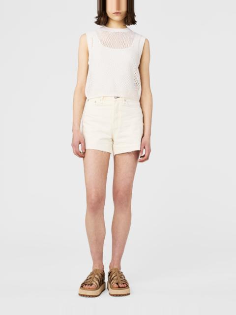 rag & bone Maya Shorty Short - Ecru
High-Rise Rigid Short