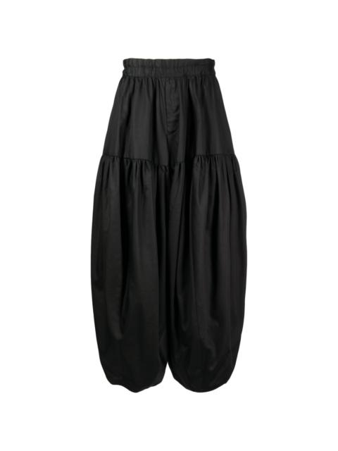 Comme des Garçons Homme Plus high-waisted tapered trousers