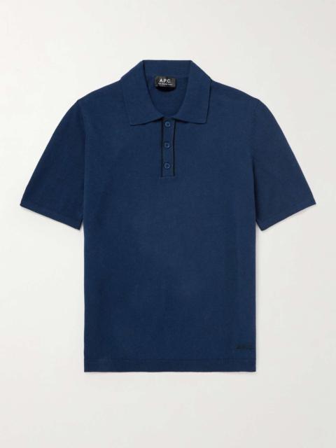 Jacky Logo-Embroidered Pima Cotton Polo Shirt