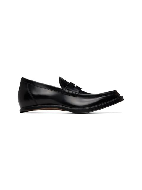 Maison Margiela Black Heel-less Loafers