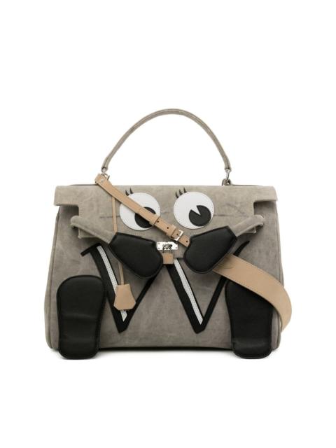 Readymade eye patch foldover holdall