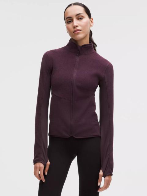 lululemon Tumbled Fleece Running Jacket