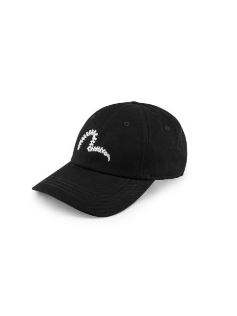 EVISU Seagull Embroidery Denim Cap