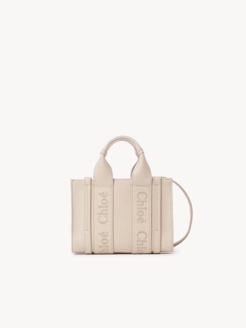 Chloé MINI WOODY TOTE BAG