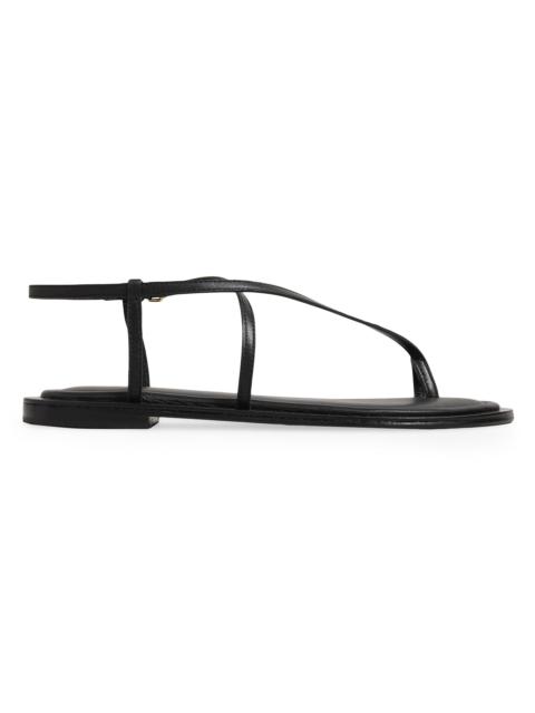 A.EMERY A. Emery Women's Reef Leather Sandals - Black