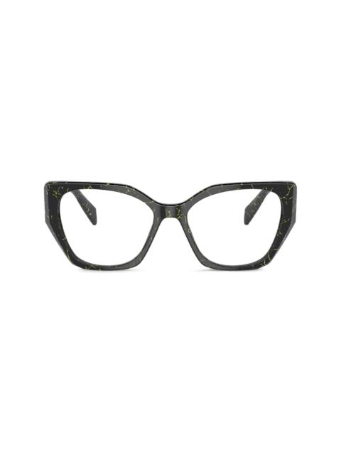 geometric frame glasses