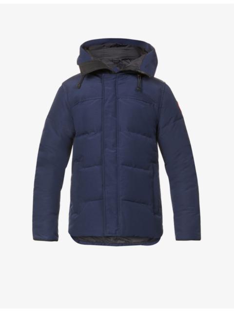 Canada Goose Macmillan funnel-neck twill-down parka jacket
