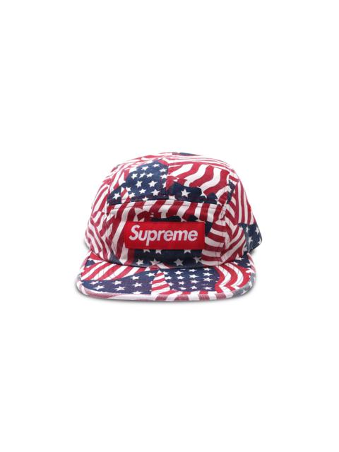 Supreme Washed Chino Twill Cap 'Flags'