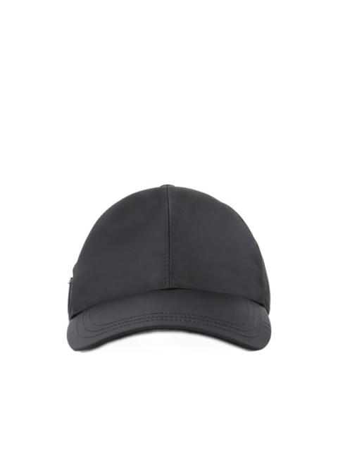 logo-plaque baseball cap