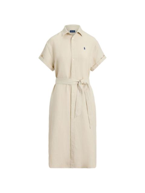 Polo Ralph Lauren belted shirt midi dress