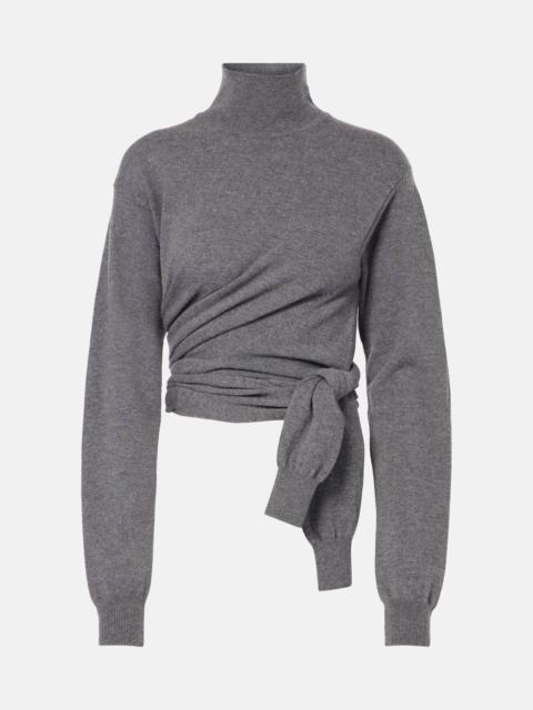 RÓHE Wool and cashmere-blend turtleneck sweater