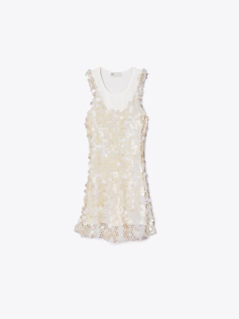TORY BURCH Sequin Mesh Dress