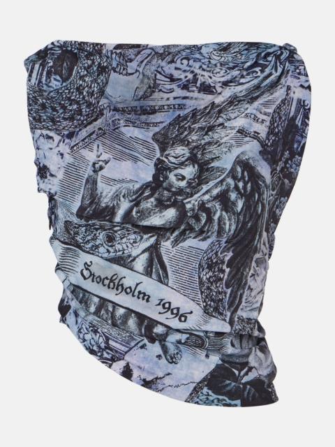 Acne Studios Printed draped top