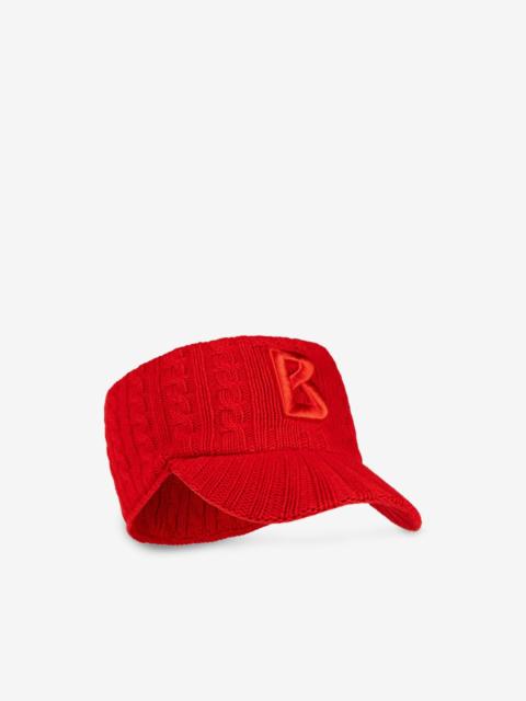 BOGNER Tessa1 cable-knit peak hat