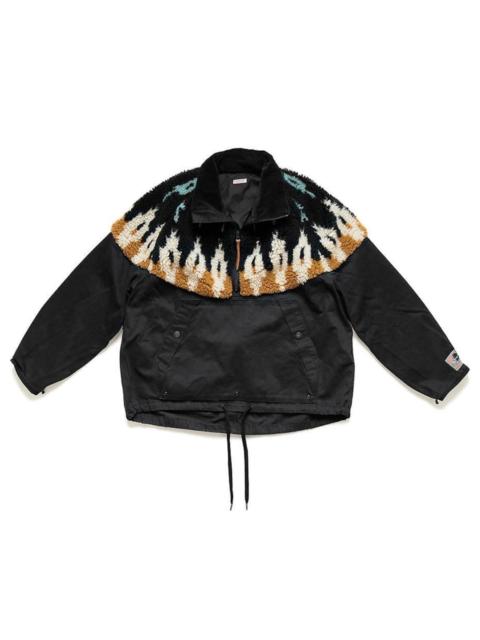 Kapital Kapital ‘Chino Boa Fleece Nordic’ Anorak Jacket