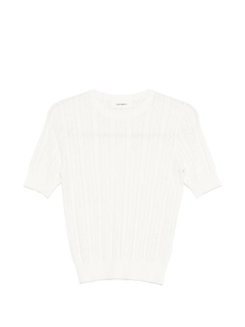 LISA YANG Nika short-sleeve sweater