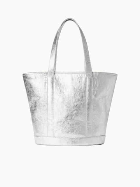 STAUD STAUD ALLORA TOTE SILVER