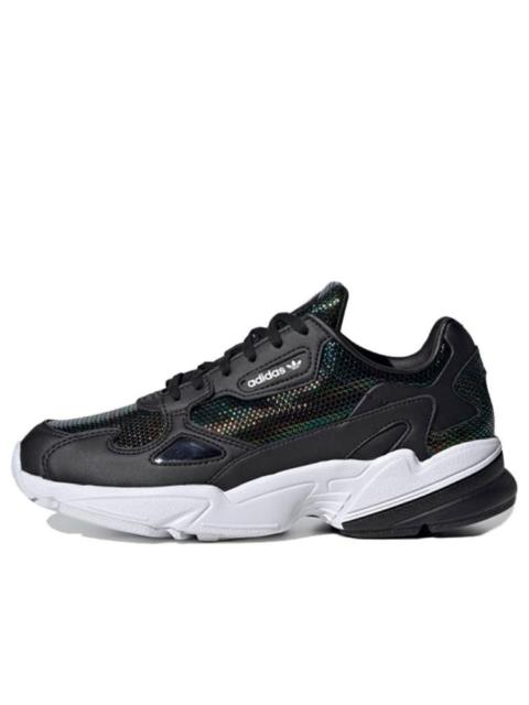 adidas (WMNS) adidas W Falcon 'Core Black Cloud White Mystery Ruby' EF5517