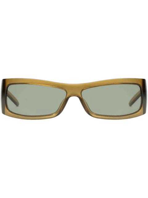 GUCCI Gucci Rectangular Frame Sunglasses Light Brown