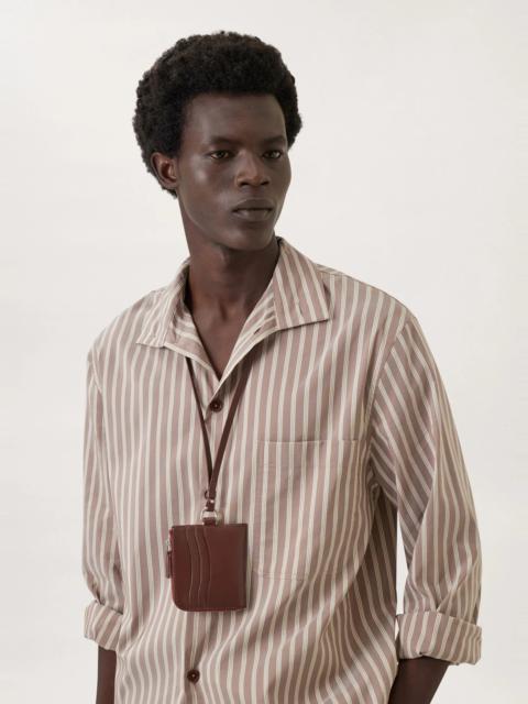 Lemaire RANSEL ZIP CARD HOLDER
GLOSSY LEATHER