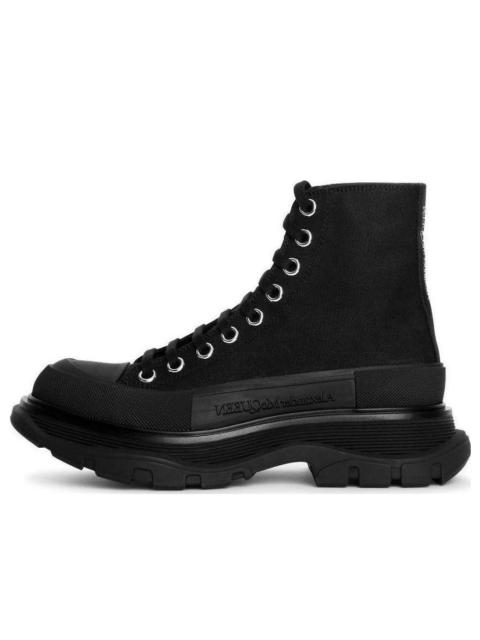 Alexander McQueen (WMNS) Alexander McQueen Tread Slick Boots 'Triple Black' 611706W4L321000