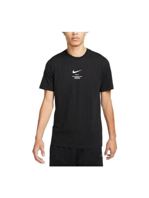 Nike Nike NSW Swoosh T-Shirt 'Black' DZ2881-010