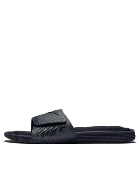 Nike Nike Solarsoft Comfort Slide Black Slippers 705513-090