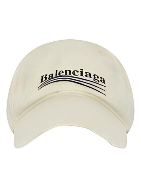 BALENCIAGA Balenciaga Political Campaign Destroyed Cap 'Beige' 673320410B20936