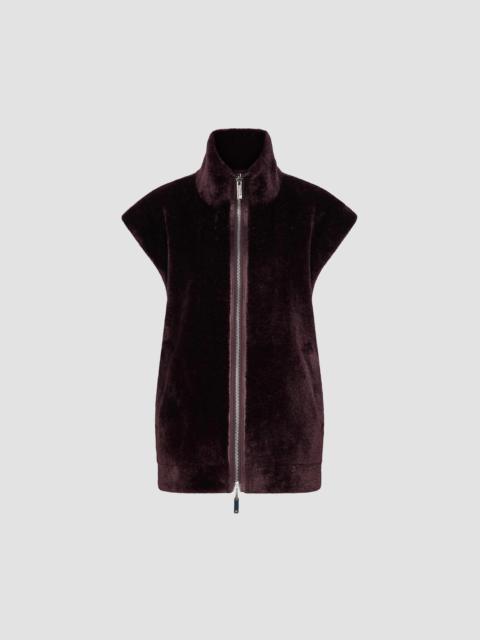 MARELLA Women's Cocoon Gilet Coat - Blackberry