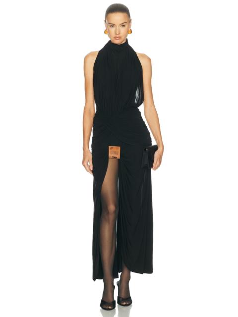 Jean Paul Gaultier Stretch Viscose Long Dress