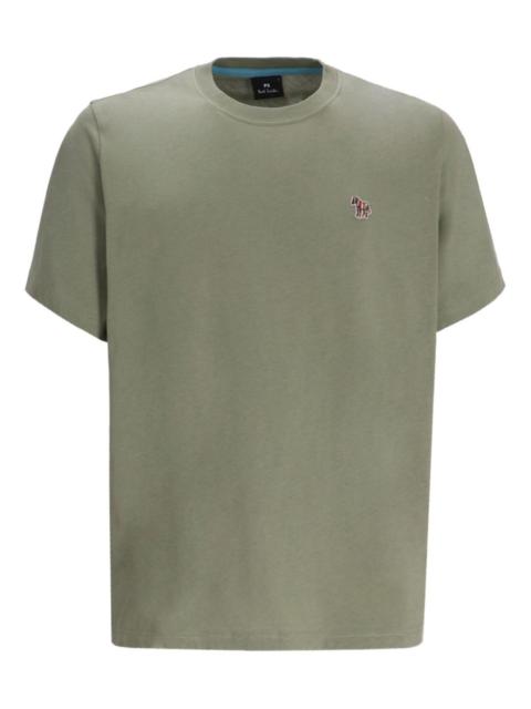 Paul Smith zebra-embroidered cotton t-shirt