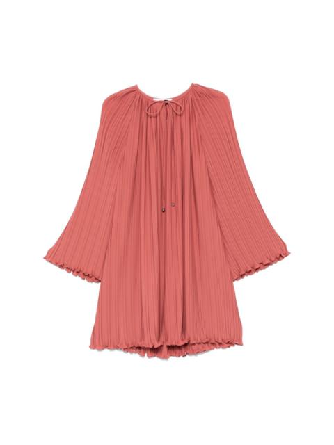 Lanvin plissé dress